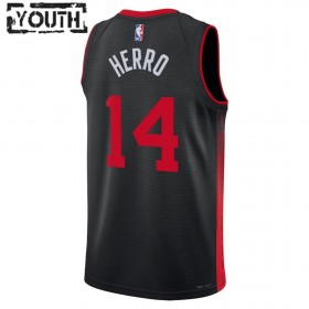 Dječji NBA Dres Miami Heat Tyler Herro 14 Nike 2023-24 City Edition Crno Swingman